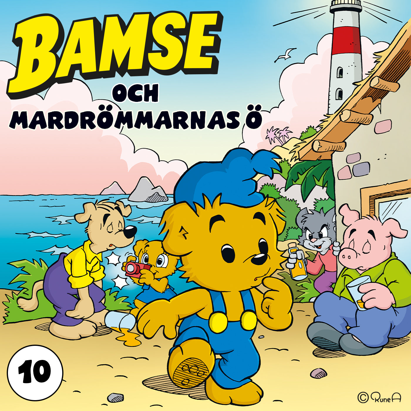 Bamse och mardrömmarnas ö del 10 – Ljudbok