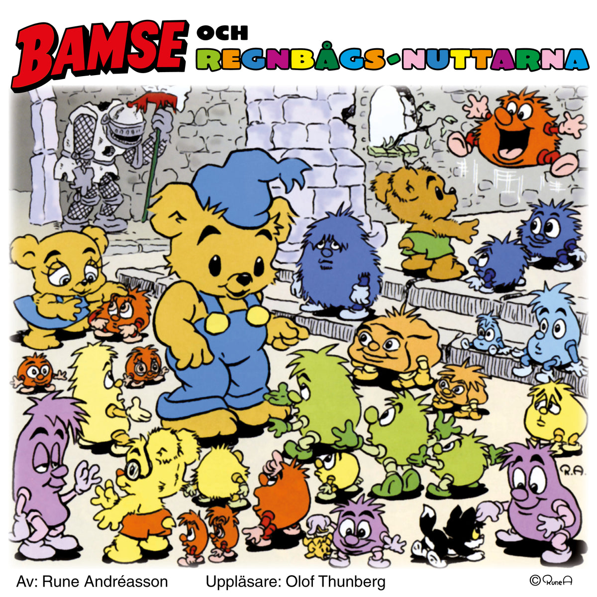 Bamse och regnbågsnuttarna – Ljudbok