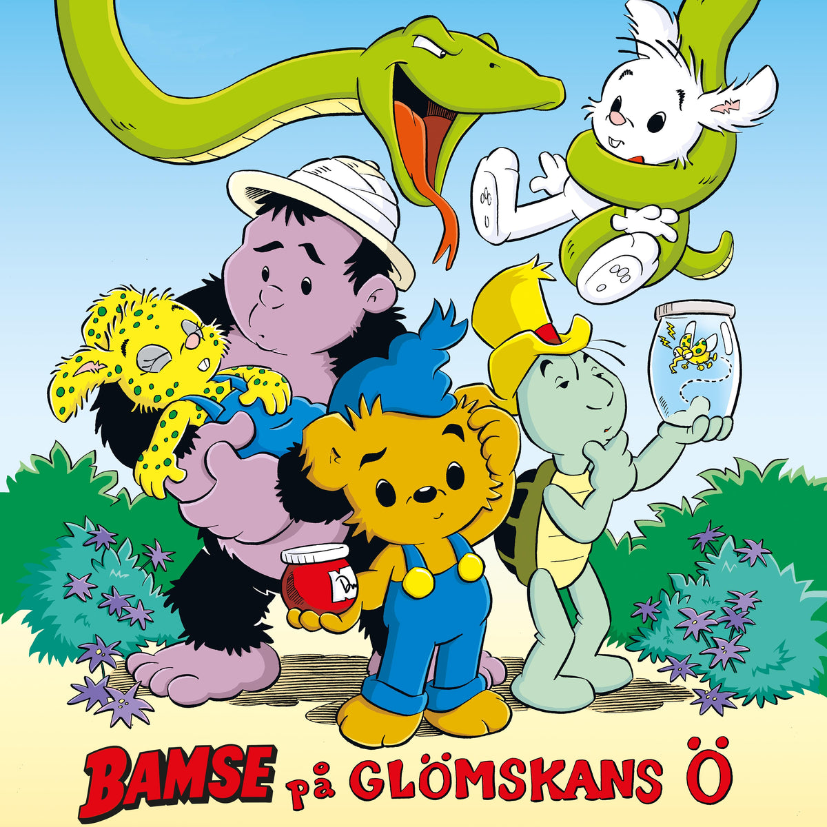 Bamse på glömskans ö – Ljudbok