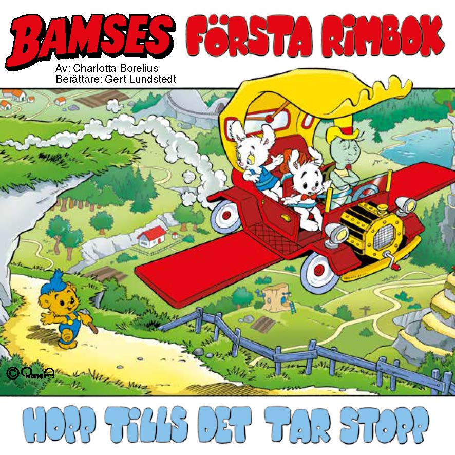 Bamses första rimbok : hopp tills det tar stopp – Ljudbok