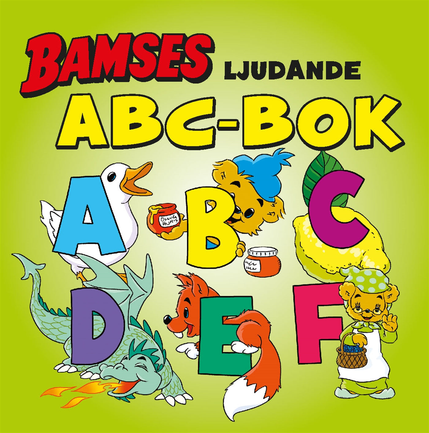 Bamses ljudande ABC-bok – E-bok