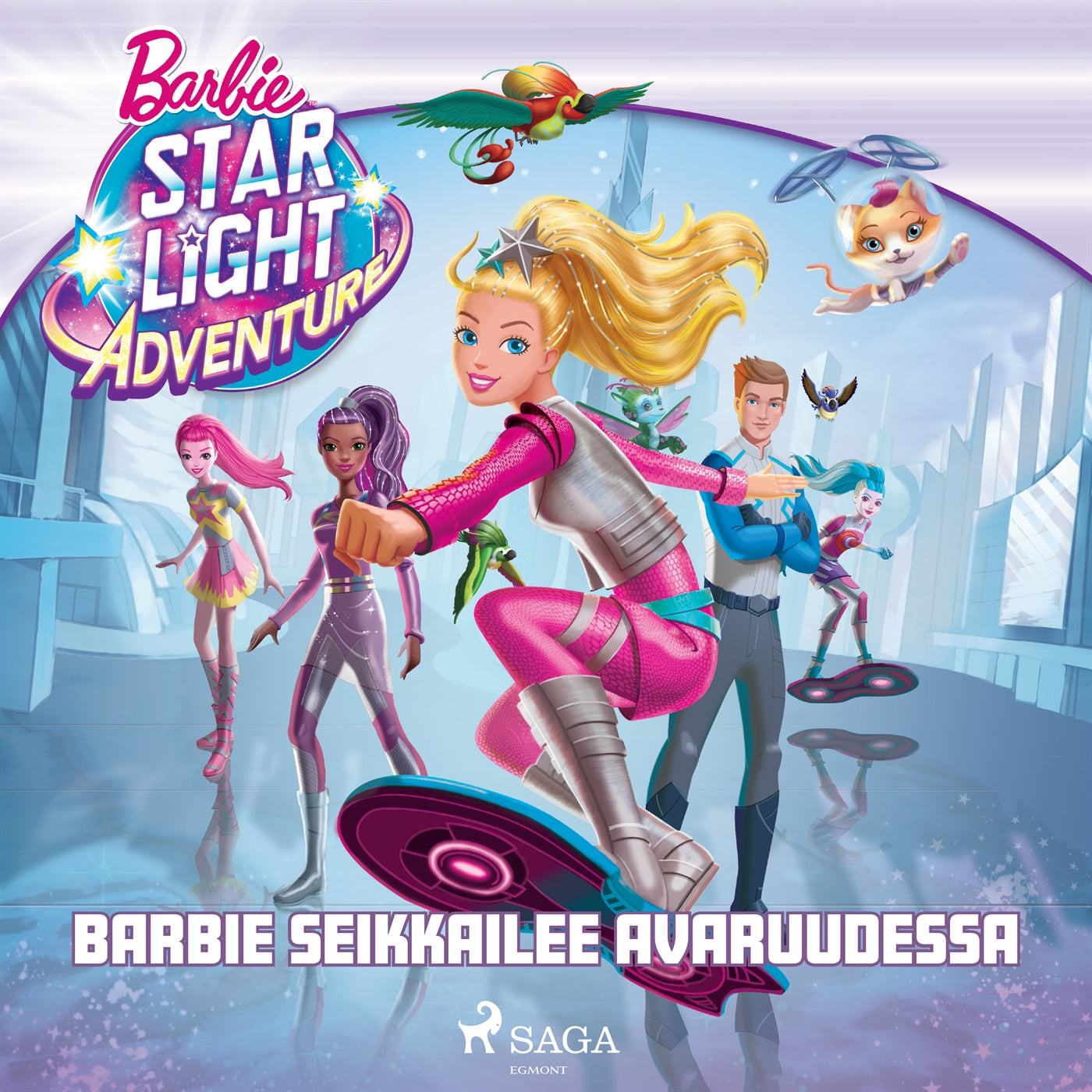 Barbie seikkailee avaruudessa – Ljudbok