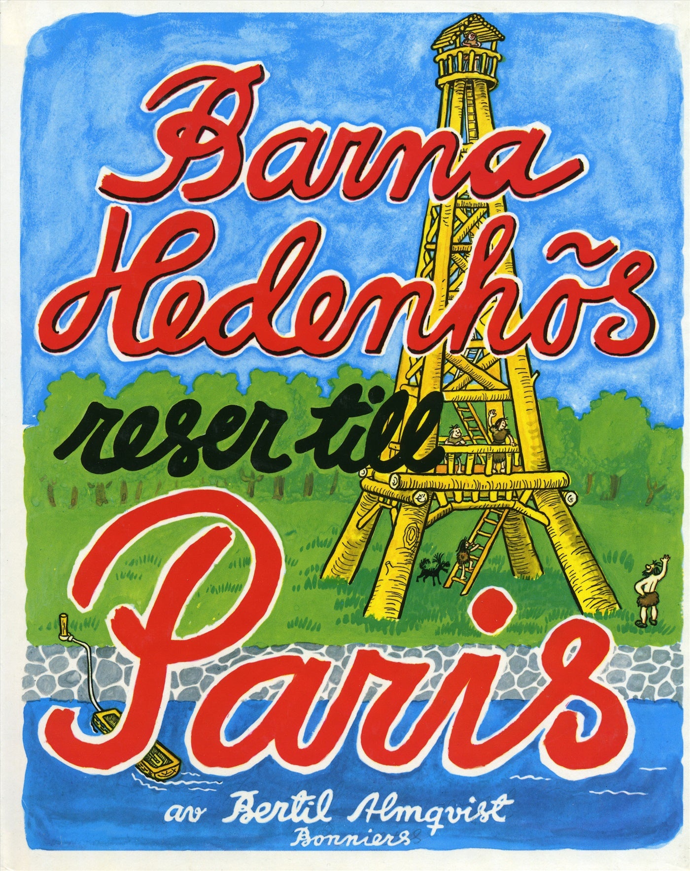 Barna Hedenhös reser till Paris – E-bok
