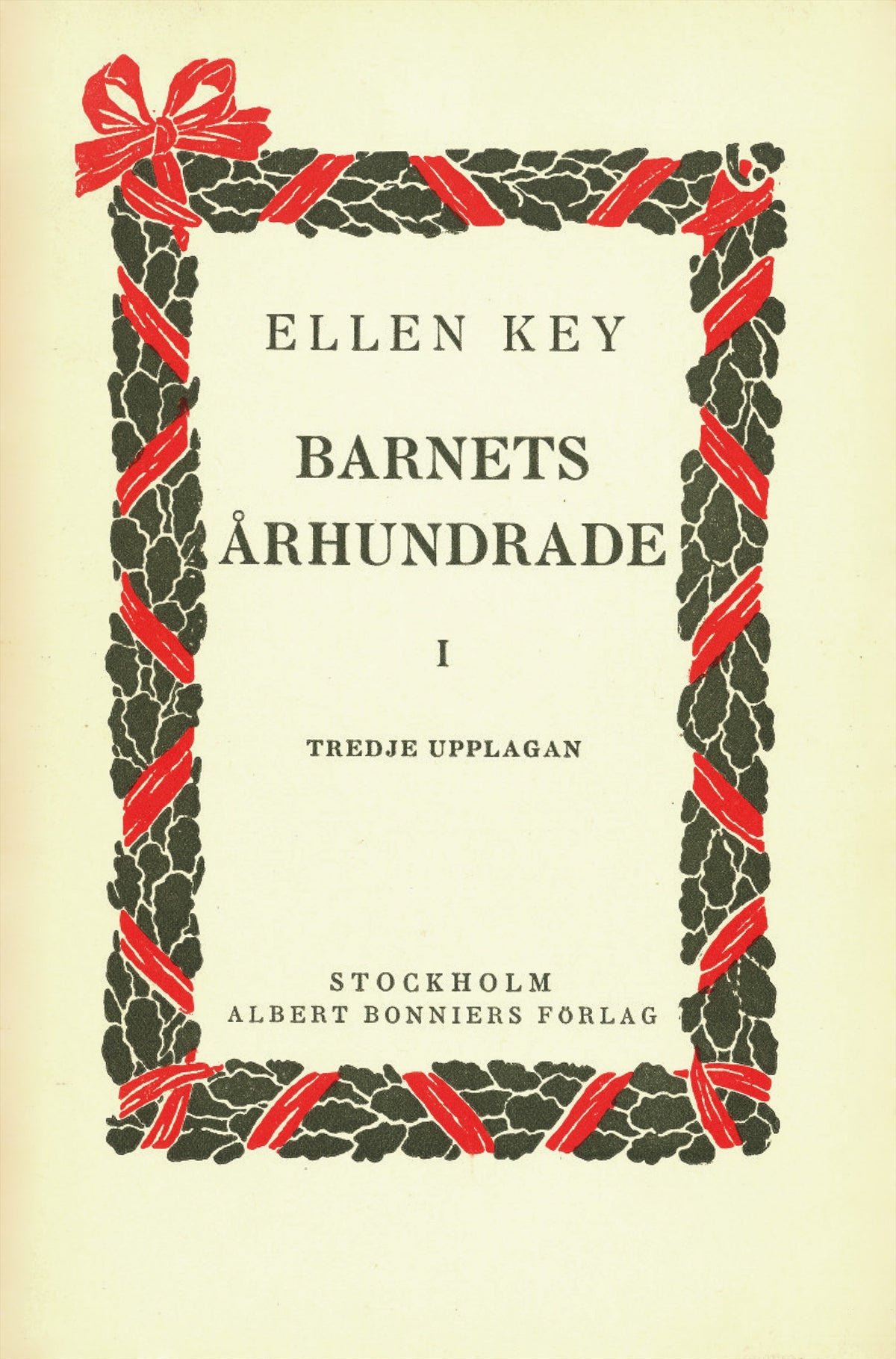 Barnets århundrade – E-bok