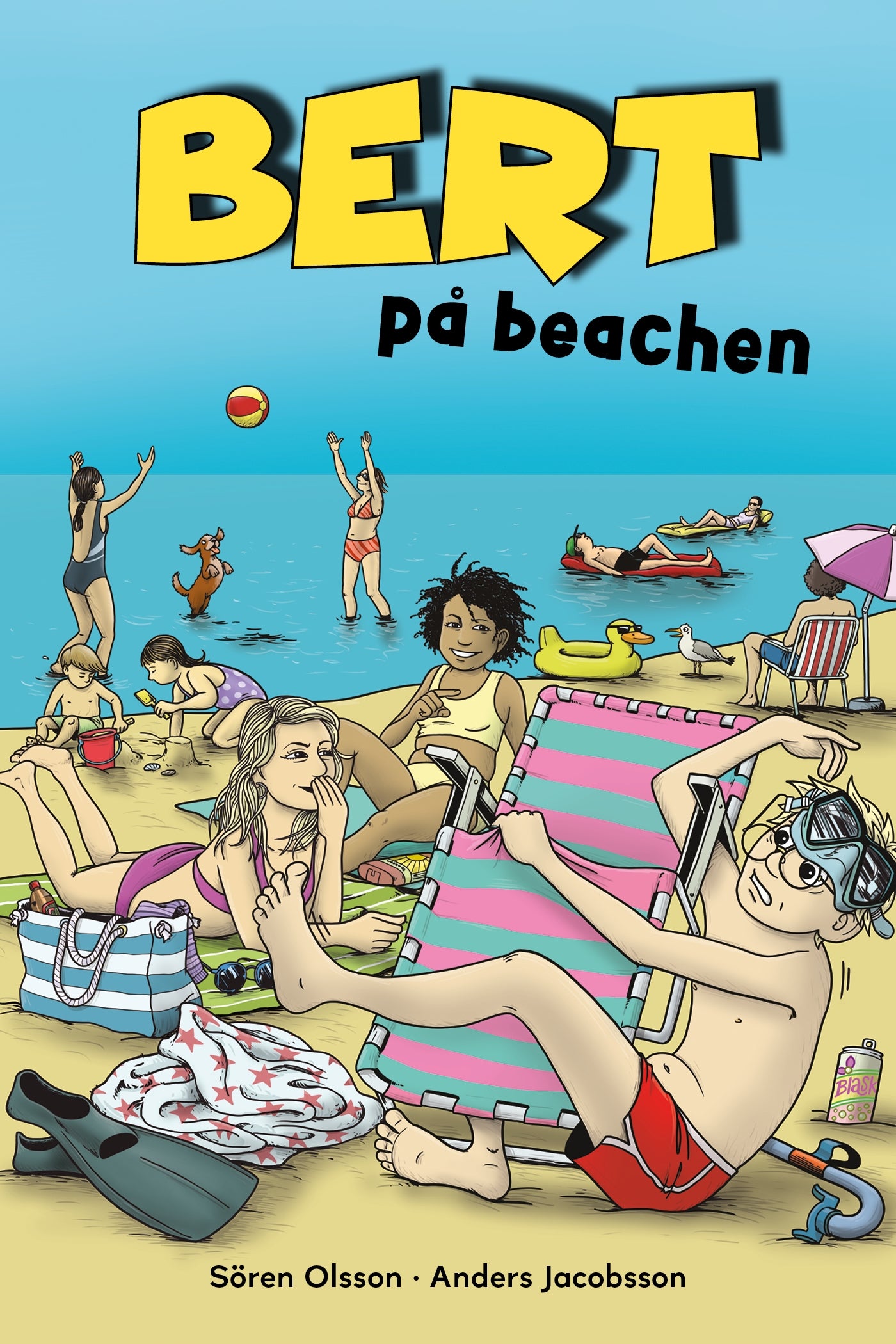 Bert på beachen – E-bok