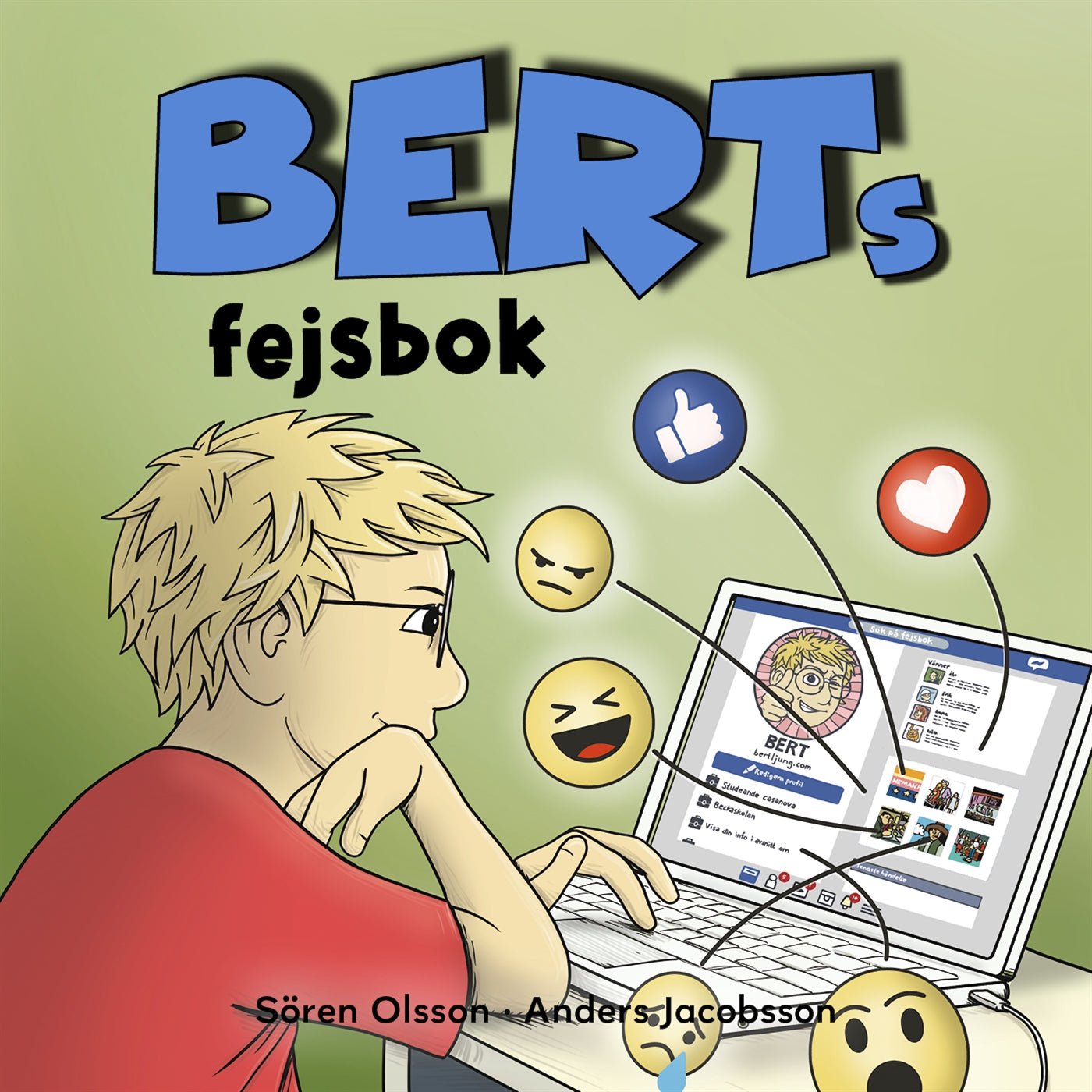 Berts fejsbok – Ljudbok