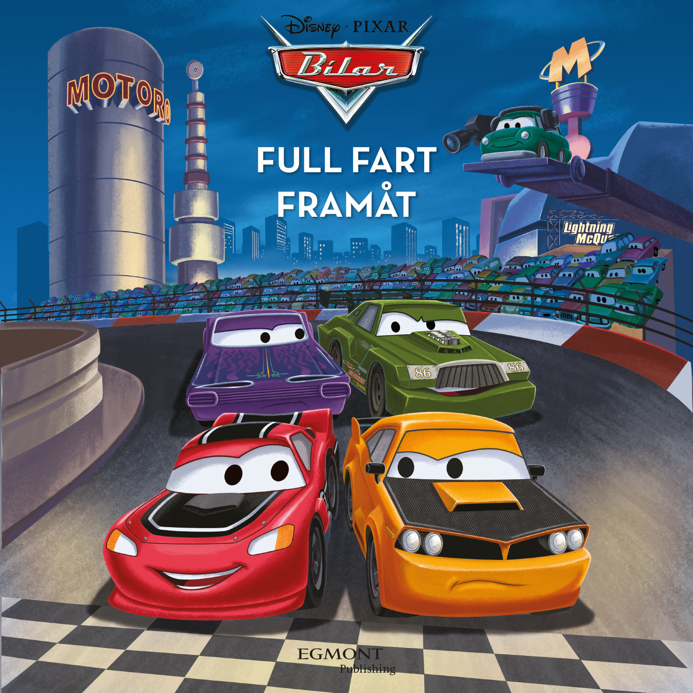 Bilar - Full fart framåt – Ljudbok