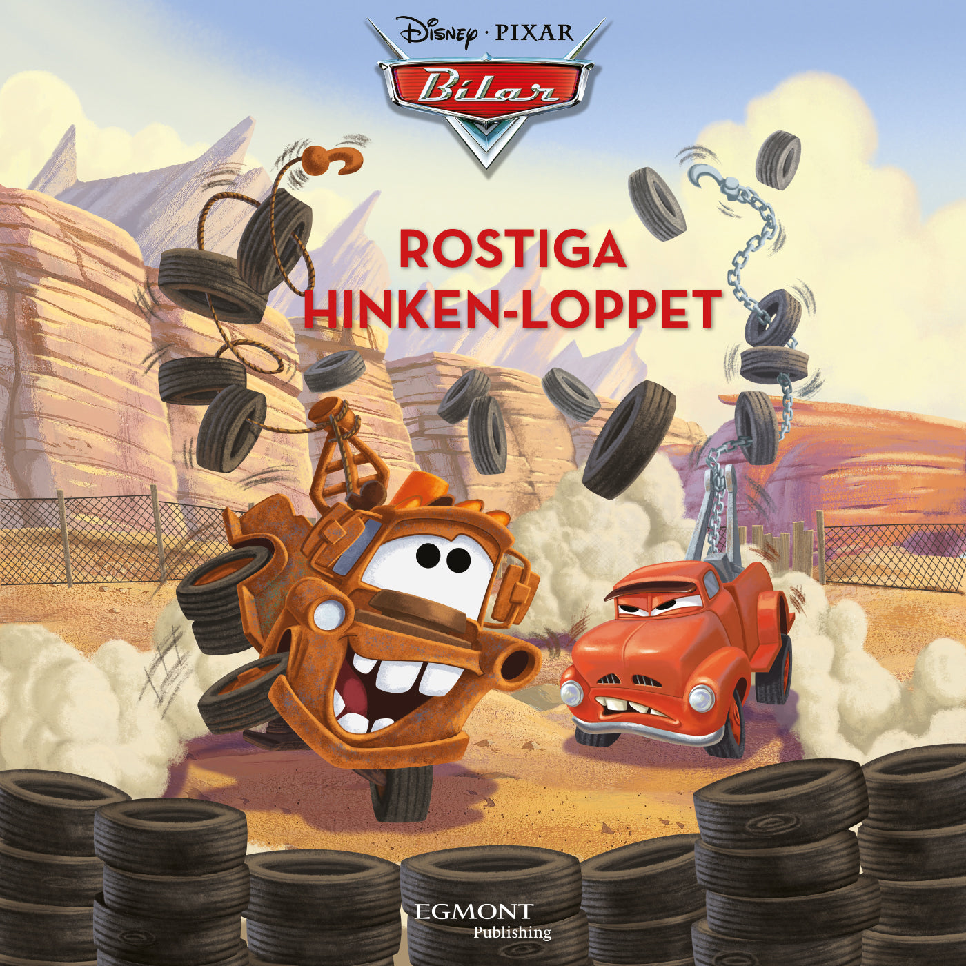 Bilar - Rostiga Hinkenloppet – Ljudbok
