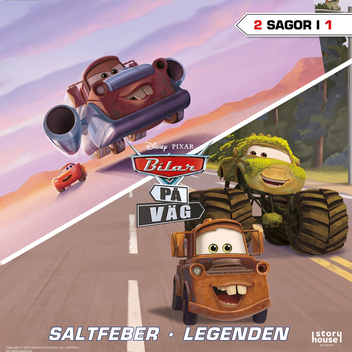 Bilar på väg. Saltfeber och Legenden – Ljudbok