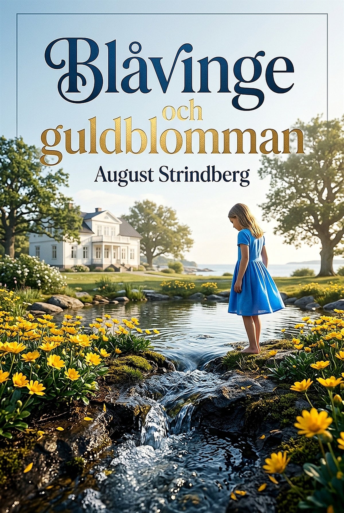 Blåvinge och guldblomman – E-bok