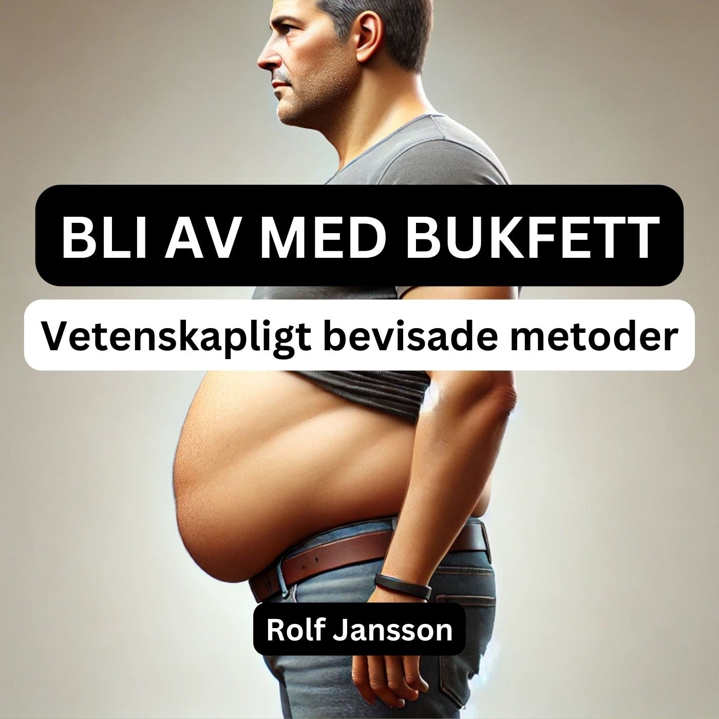 Bli av med bukfett – Vetenskapligt baserade metoder som fungerar – E-bok