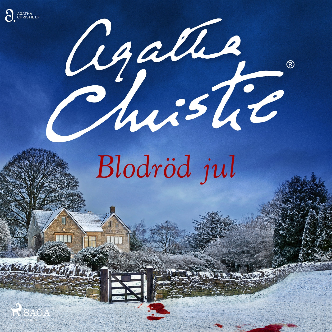 Blodröd jul – Ljudbok