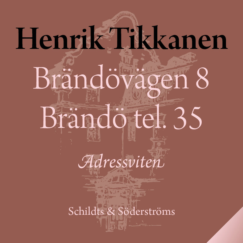 Brändövägen 8 Brändö tel. 35 – Ljudbok