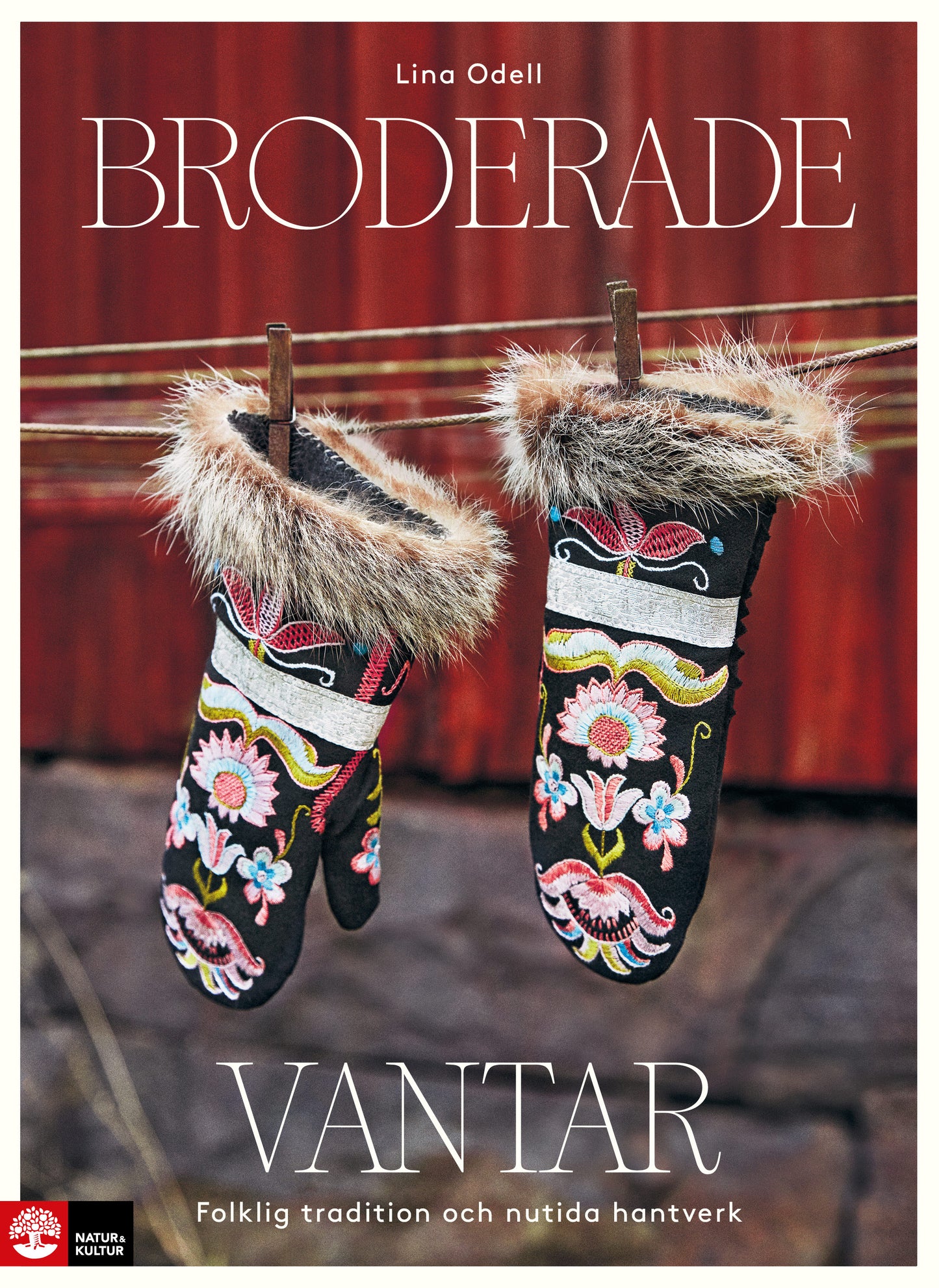 Broderade vantar : folklig tradition och nutida hantverk – E-bok