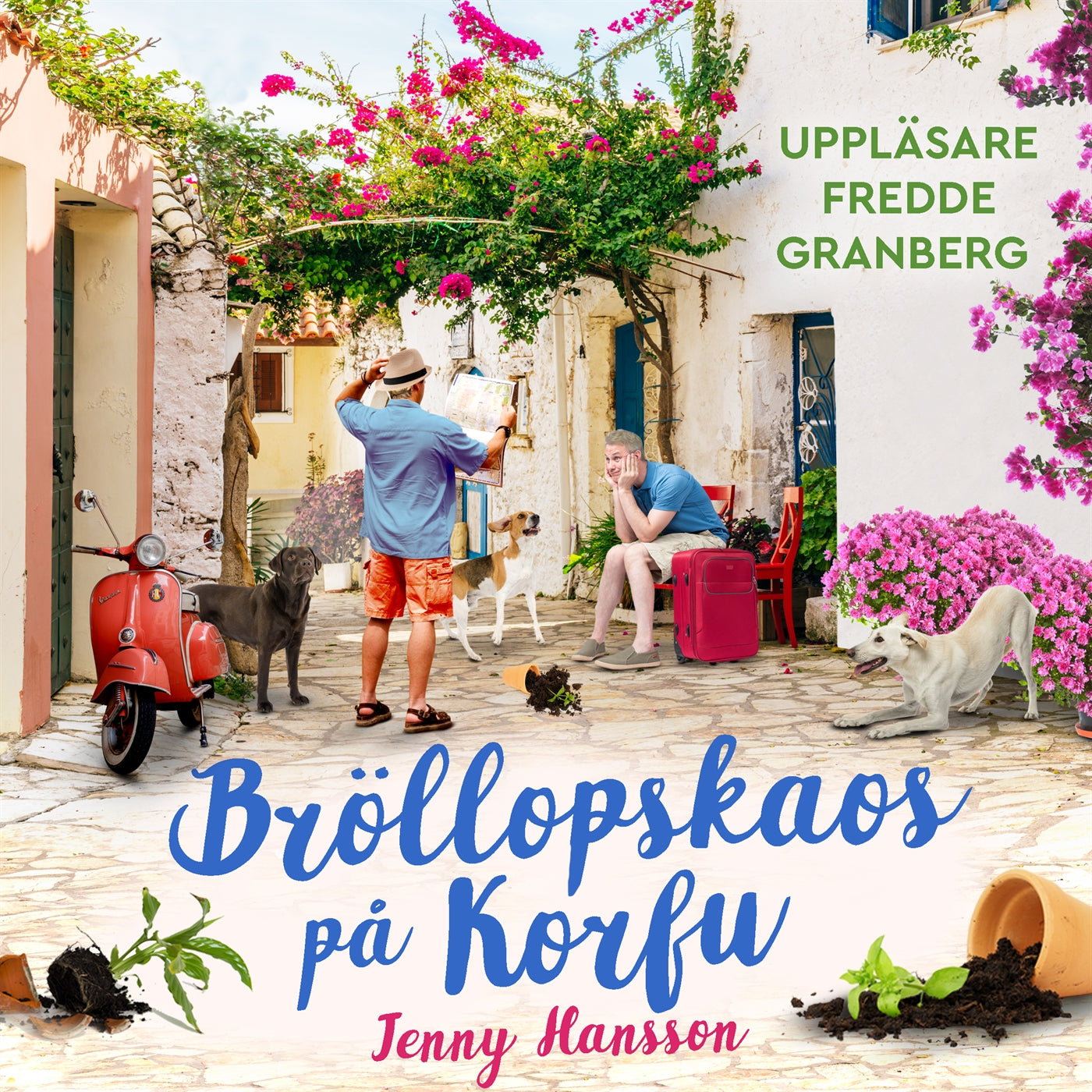 Bröllopskaos på Korfu – Ljudbok