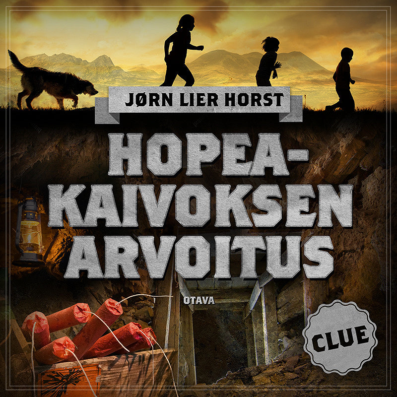 CLUE - Hopeakaivoksen arvoitus – Ljudbok