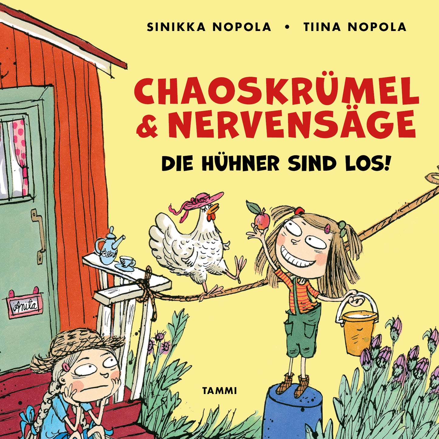 Chaoskrümel & Nervensäge - Die Hühner sind los! – Ljudbok