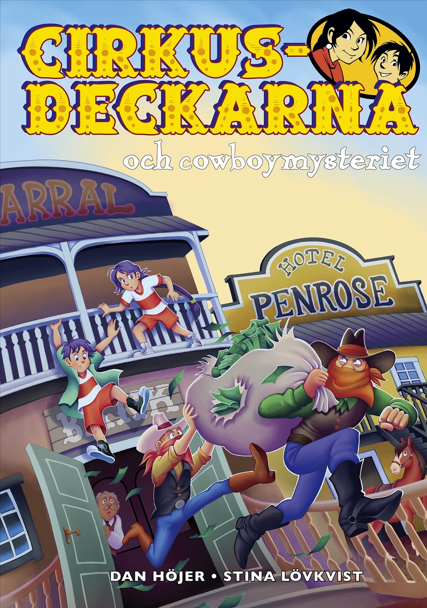 Cirkusdeckarna och cowboymysteriet – E-bok