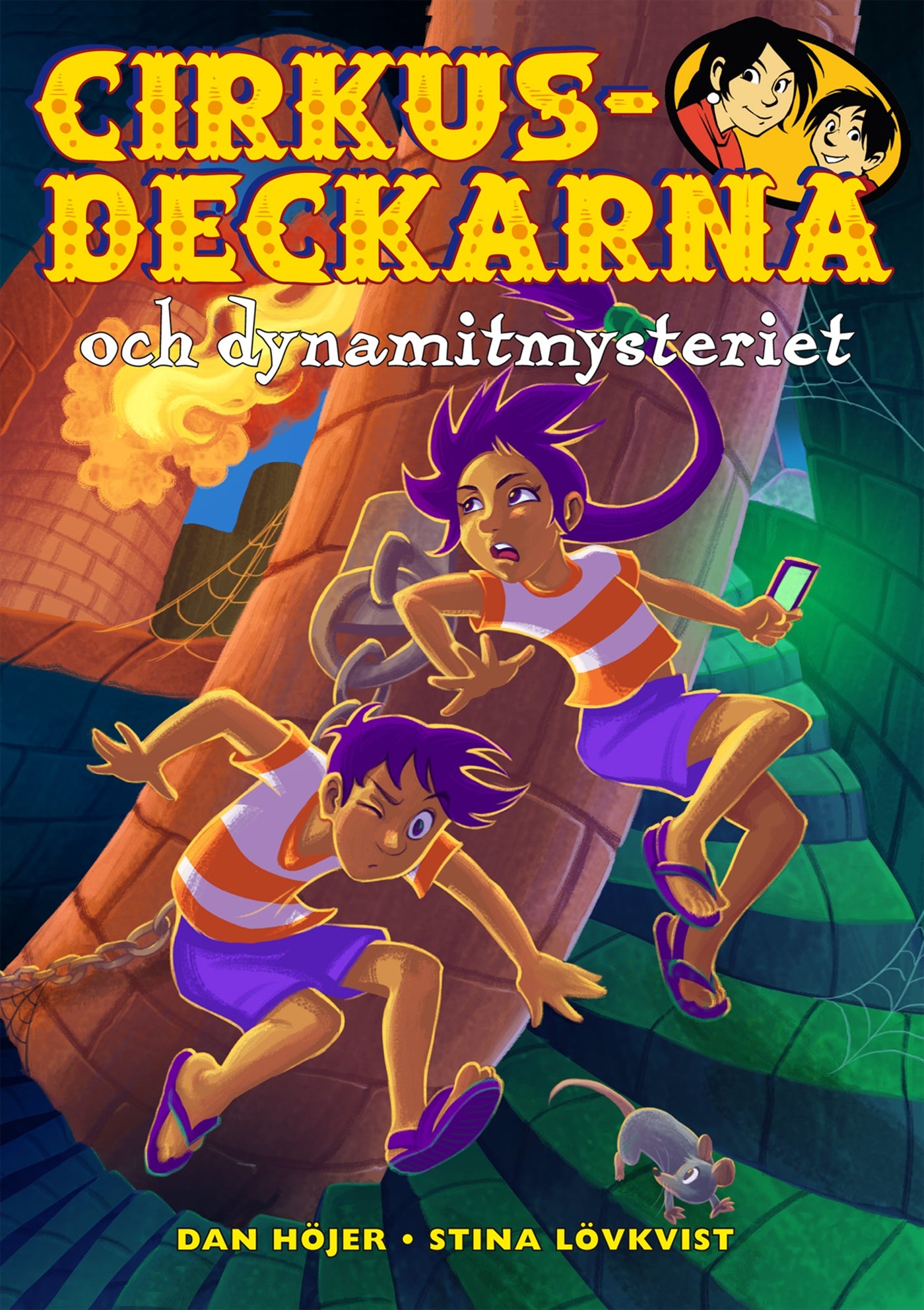 Cirkusdeckarna och dynamitmysteriet – E-bok
