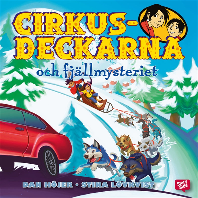 Cirkusdeckarna och fjällmysteriet – Ljudbok