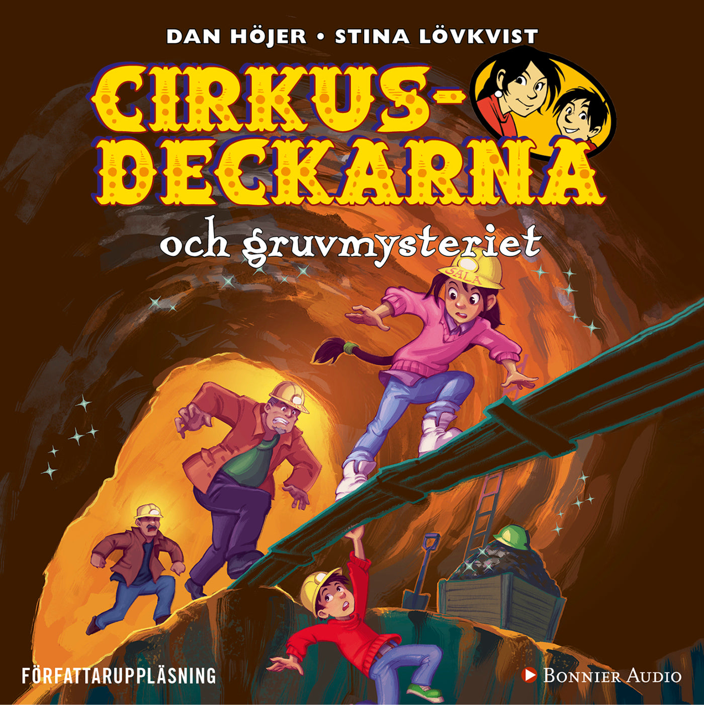 Cirkusdeckarna och gruvmysteriet – Ljudbok