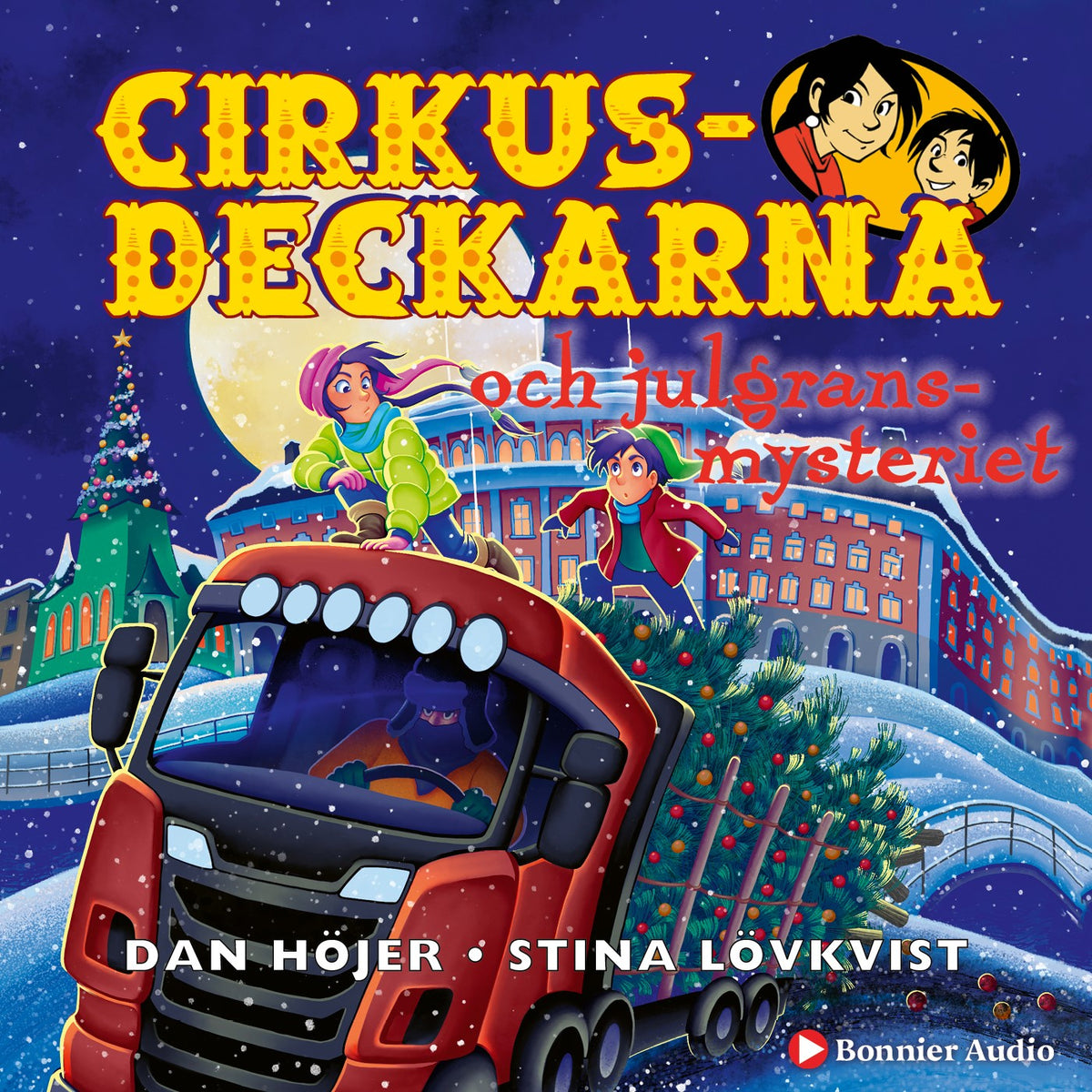 Cirkusdeckarna och julgransmysteriet – Ljudbok