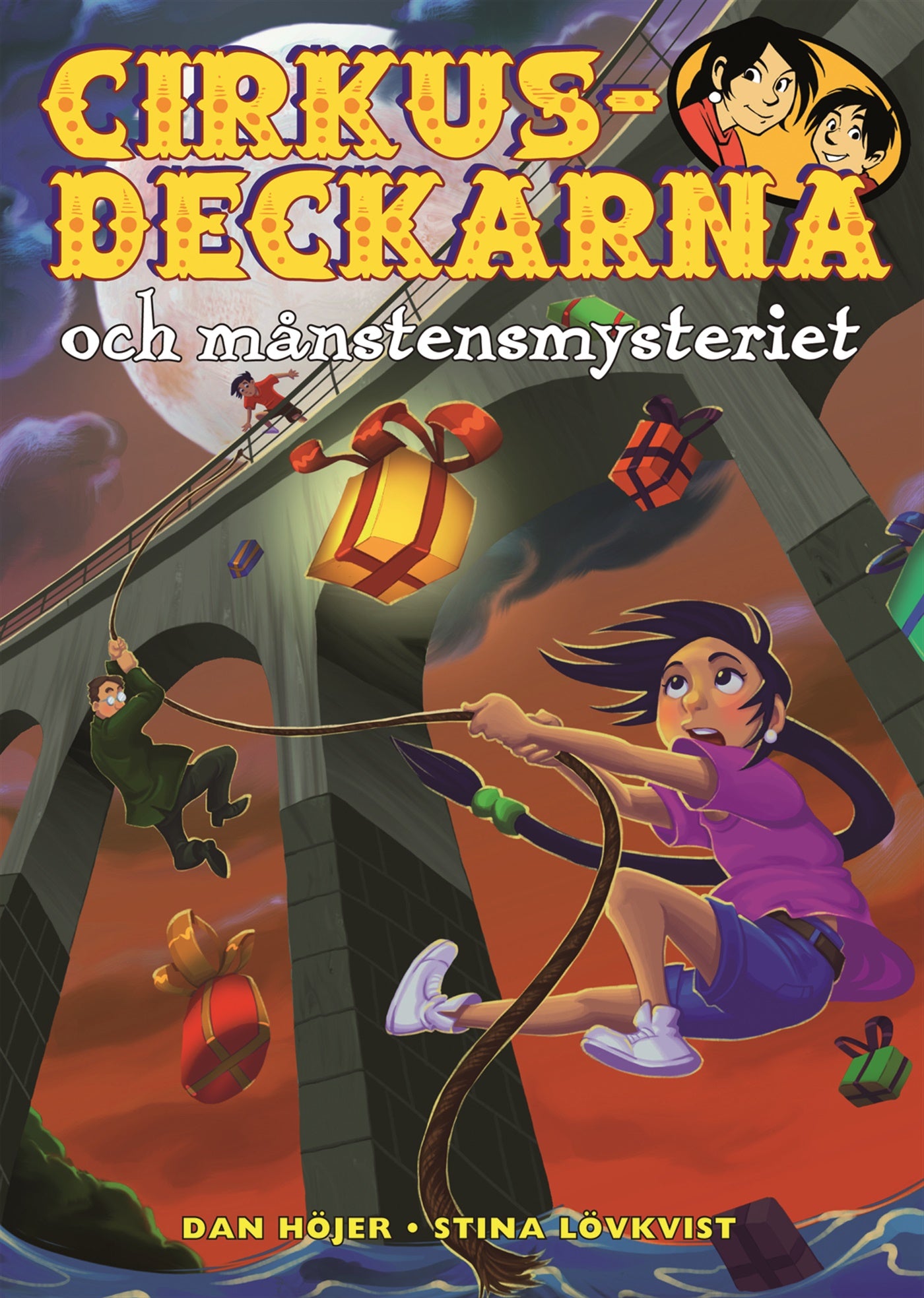 Cirkusdeckarna och månstensmysteriet – E-bok