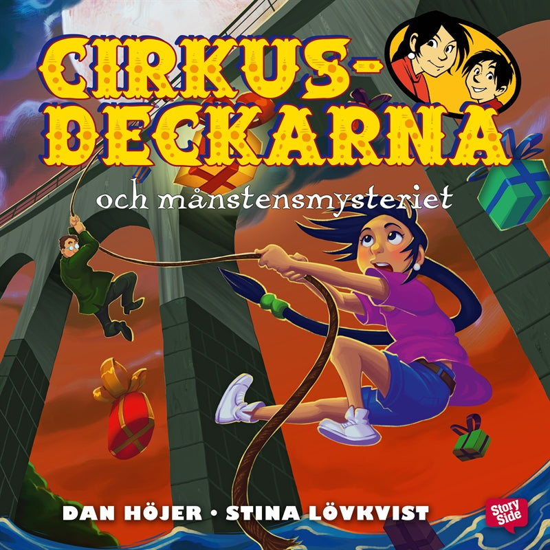 Cirkusdeckarna och månstensmysteriet – Ljudbok