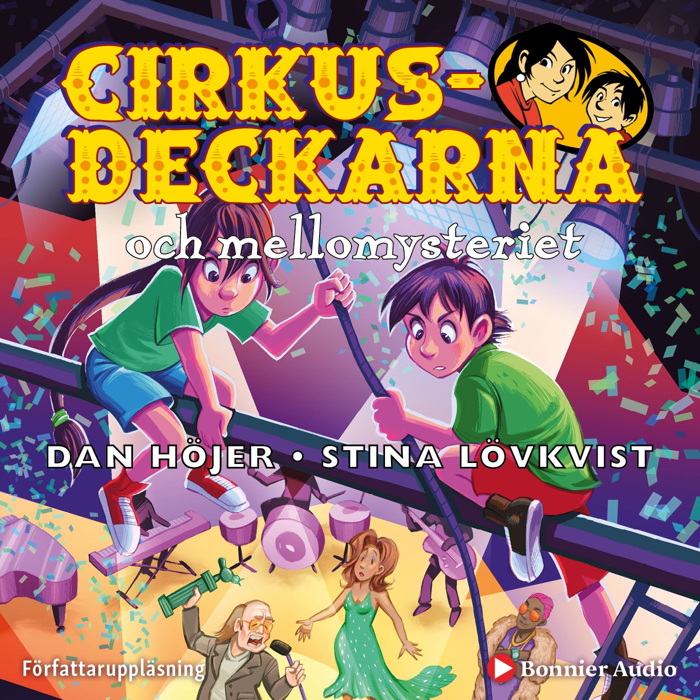Cirkusdeckarna och mellomysteriet – Ljudbok