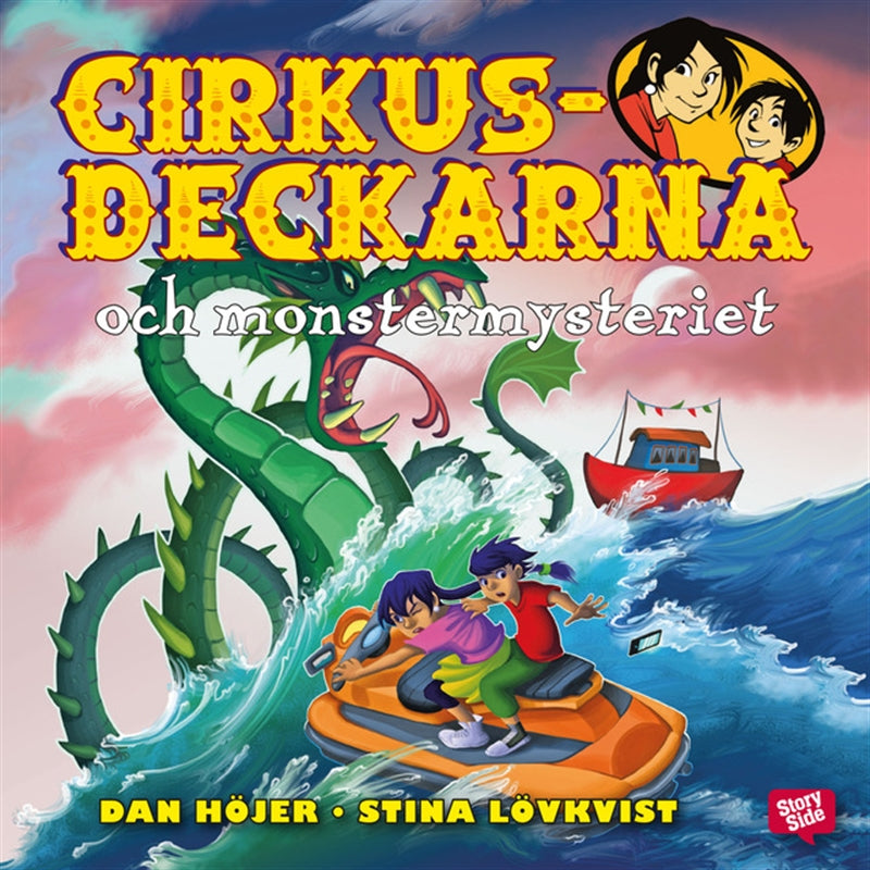 Cirkusdeckarna och monstermysteriet – Ljudbok