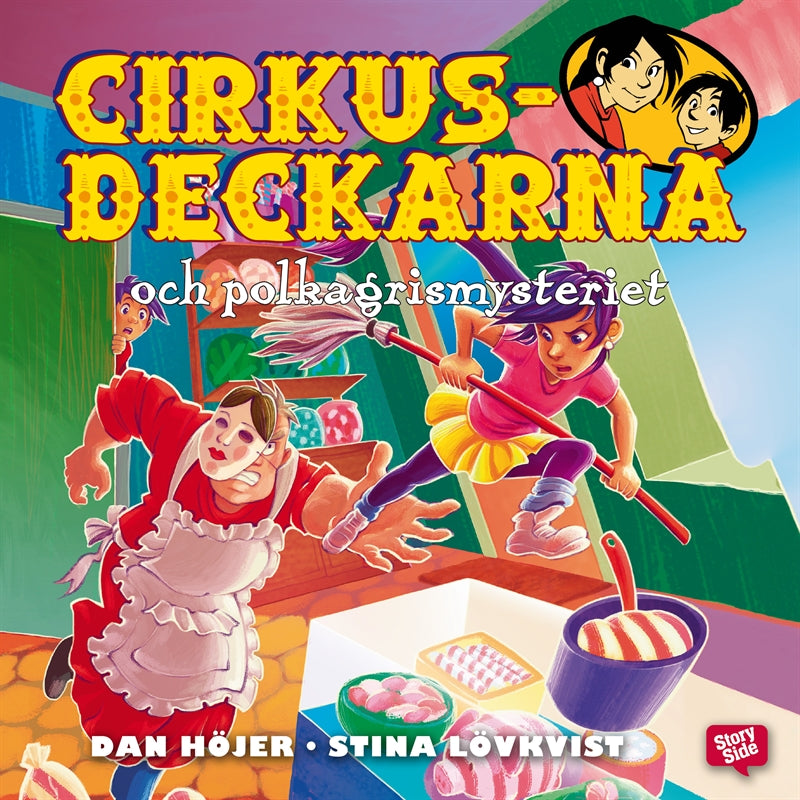 Cirkusdeckarna och polkagrismysteriet – Ljudbok