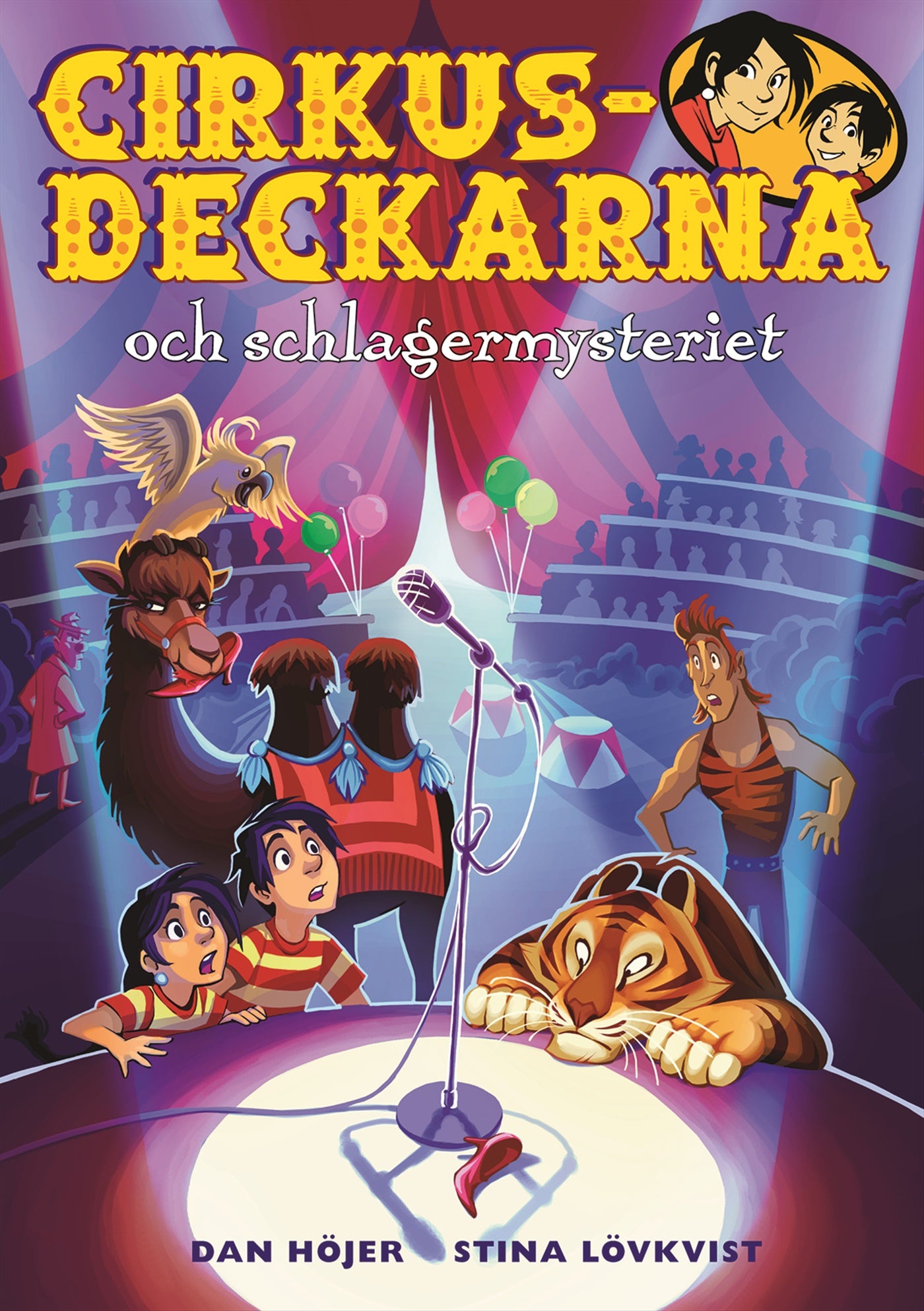 Cirkusdeckarna och schlagermysteriet – E-bok