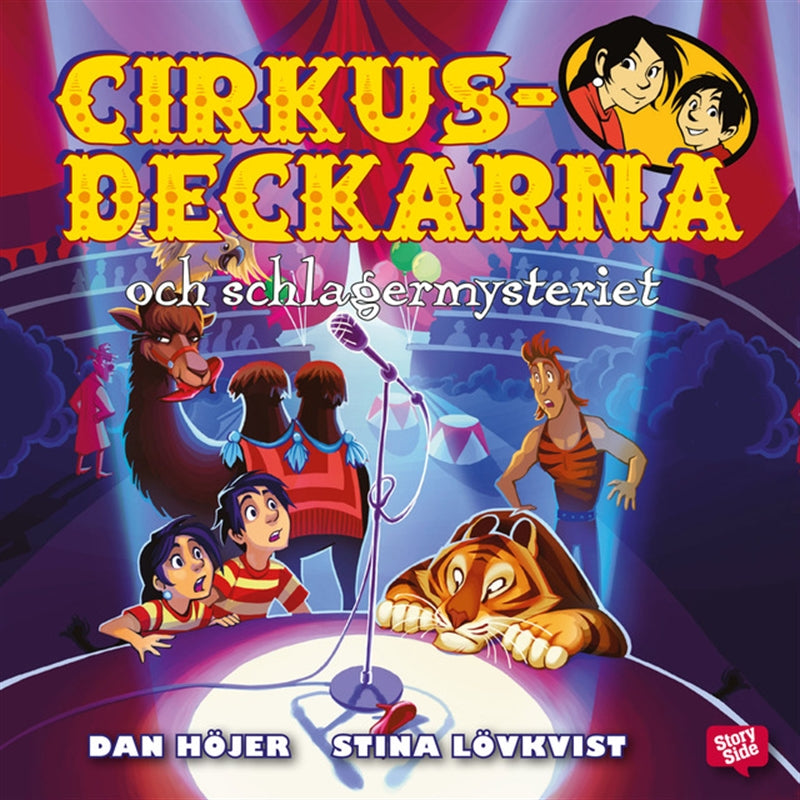Cirkusdeckarna och schlagermysteriet – Ljudbok