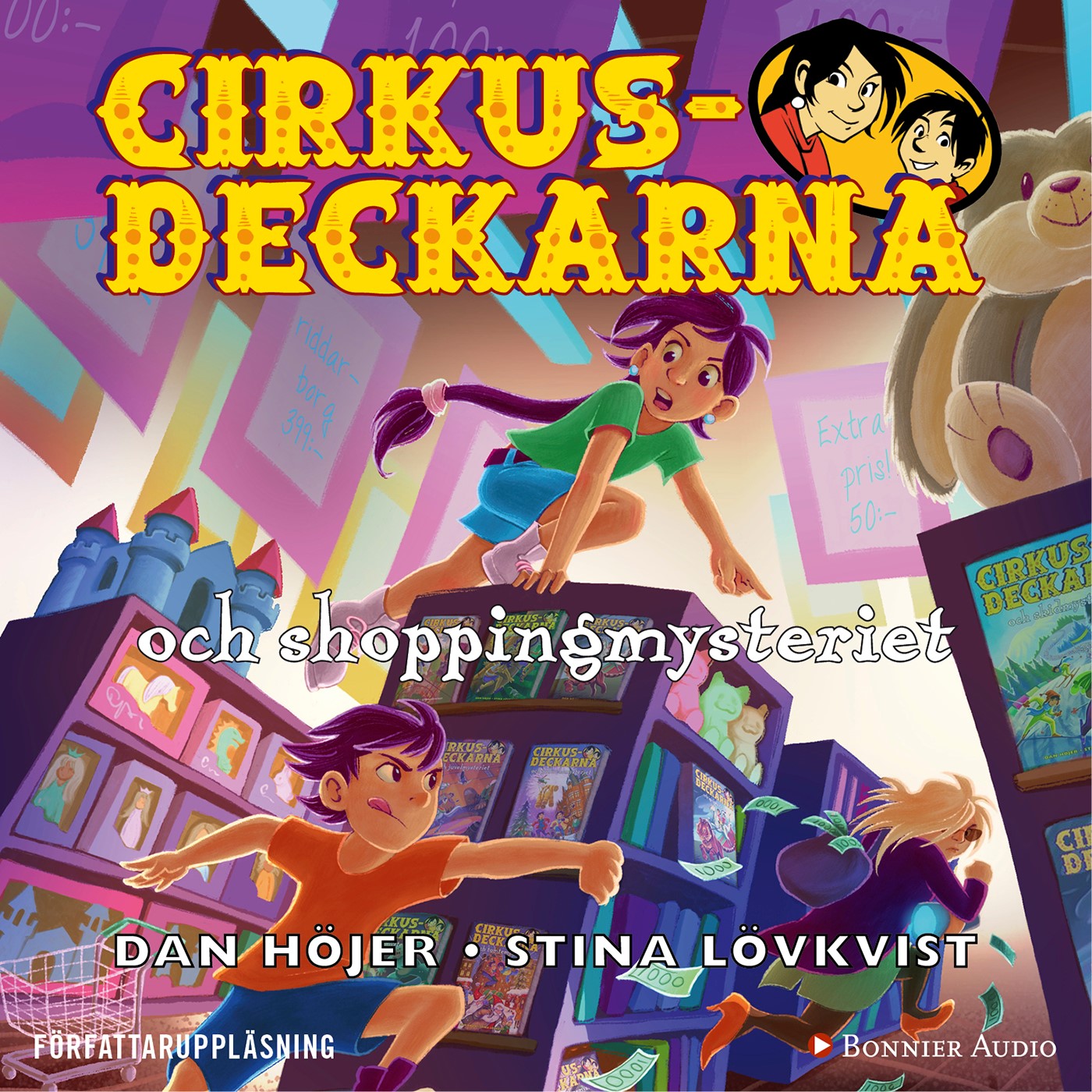 Cirkusdeckarna och shoppingmysteriet – Ljudbok