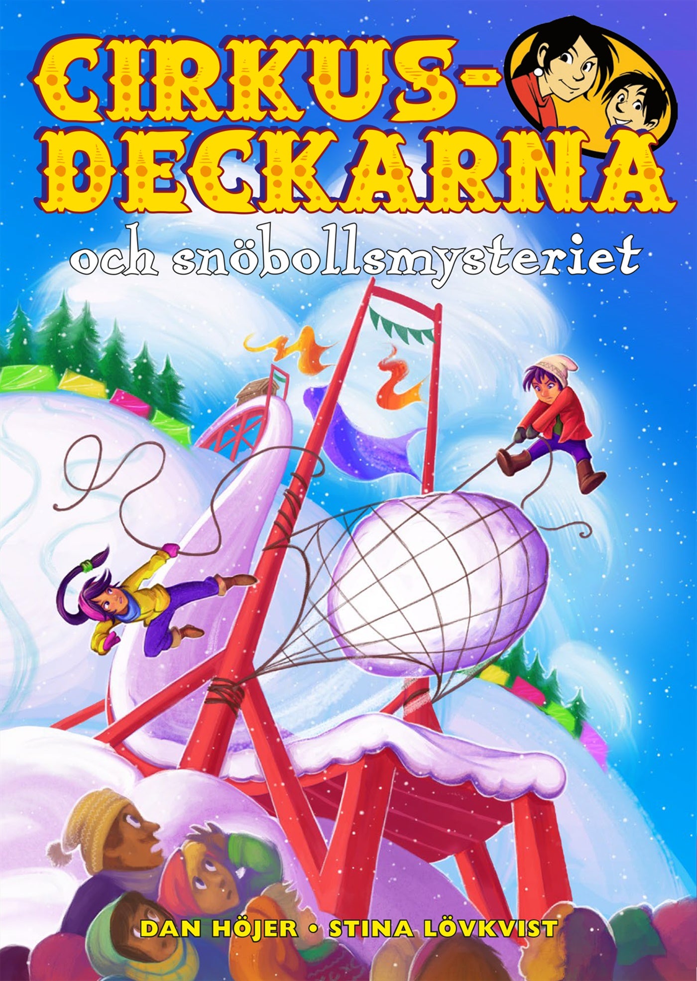Cirkusdeckarna och snöbollsmysteriet – E-bok