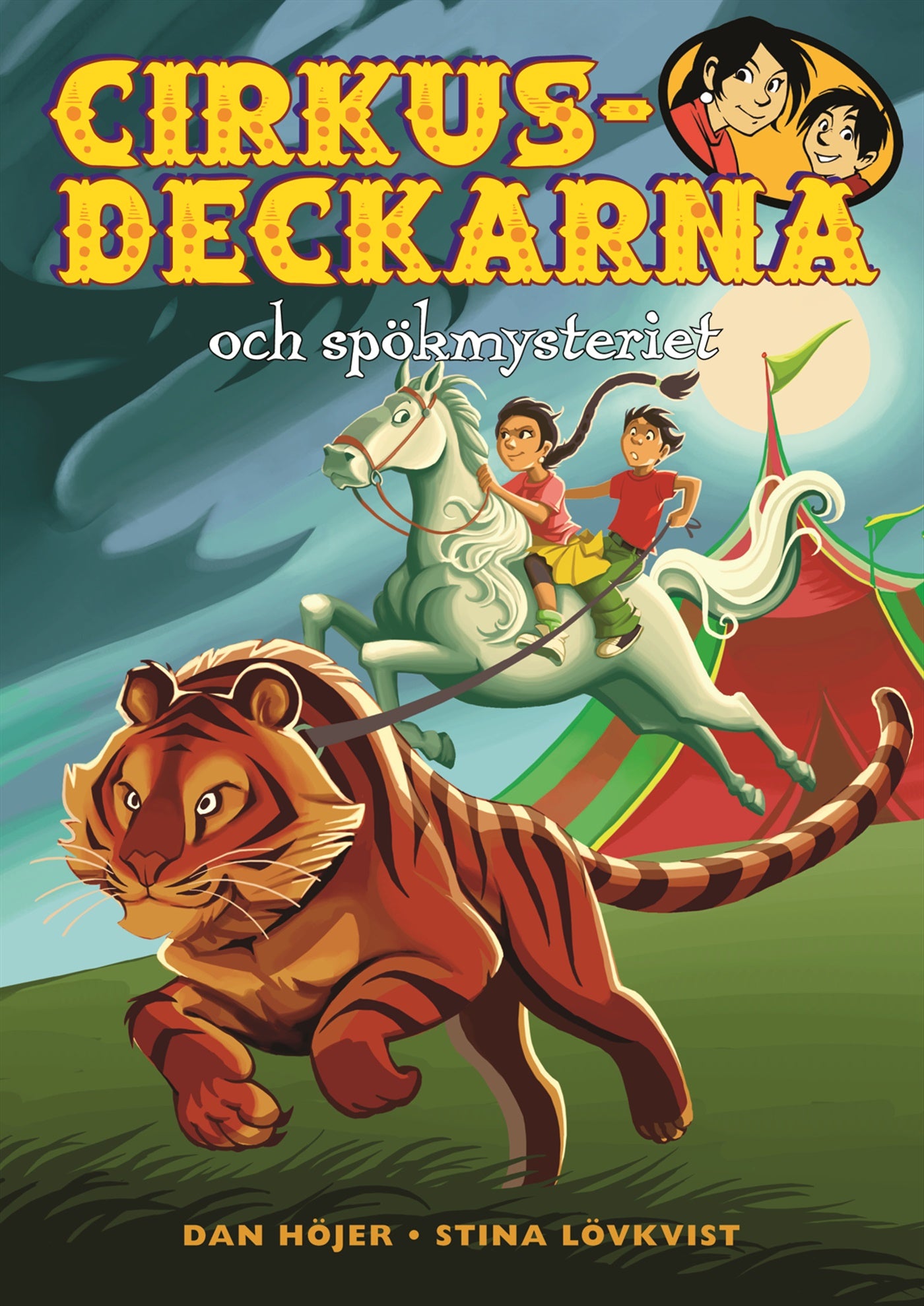 Cirkusdeckarna och spökmysteriet – E-bok