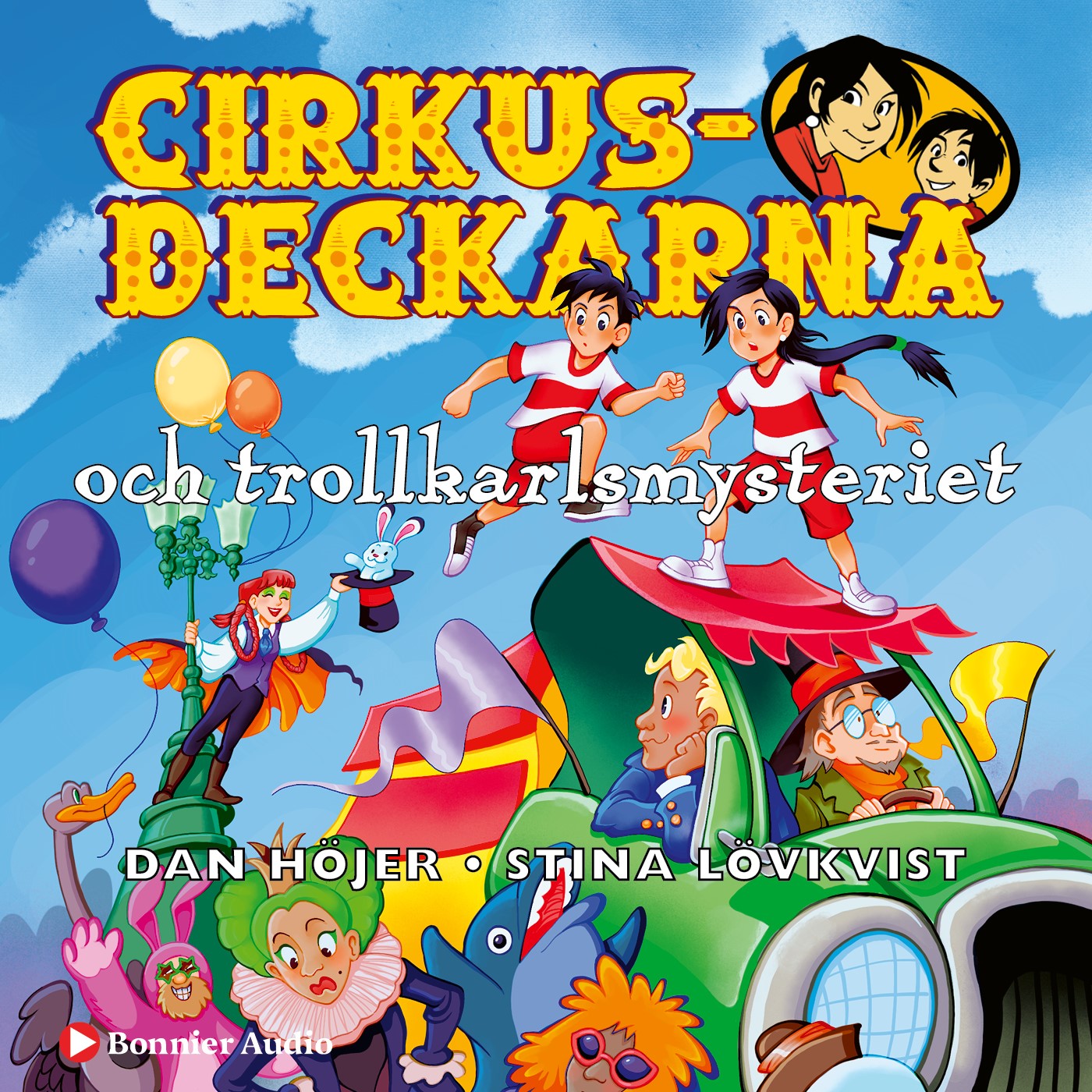 Cirkusdeckarna och trollkarlsmysteriet – Ljudbok