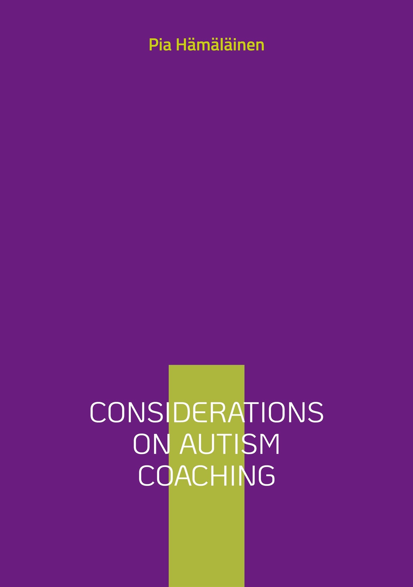 Considerations on Autism Coaching – E-bok