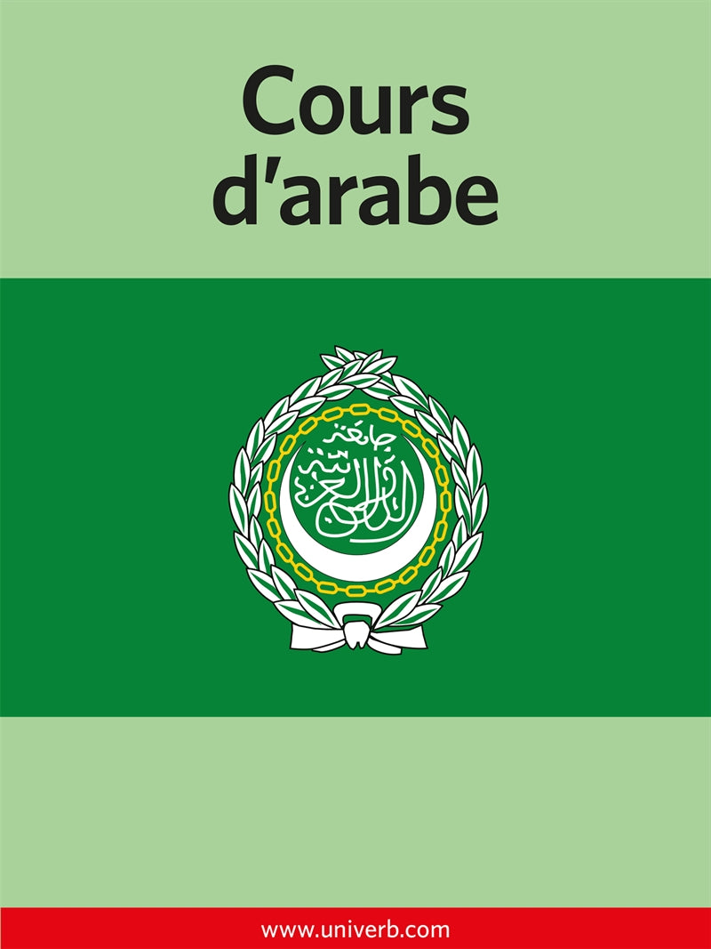 Cours d’arabe – E-bok