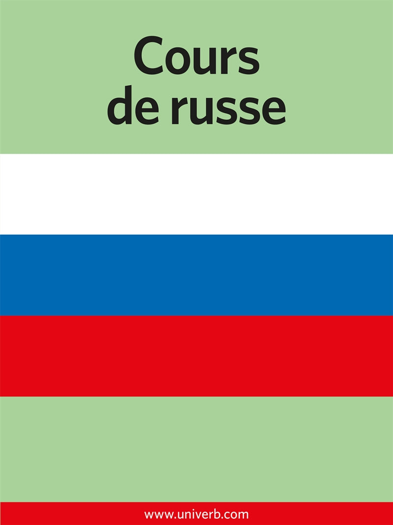 Cours de russe – E-bok