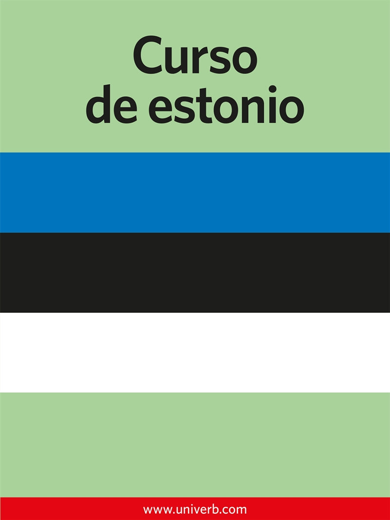 Curso de estonio – E-bok