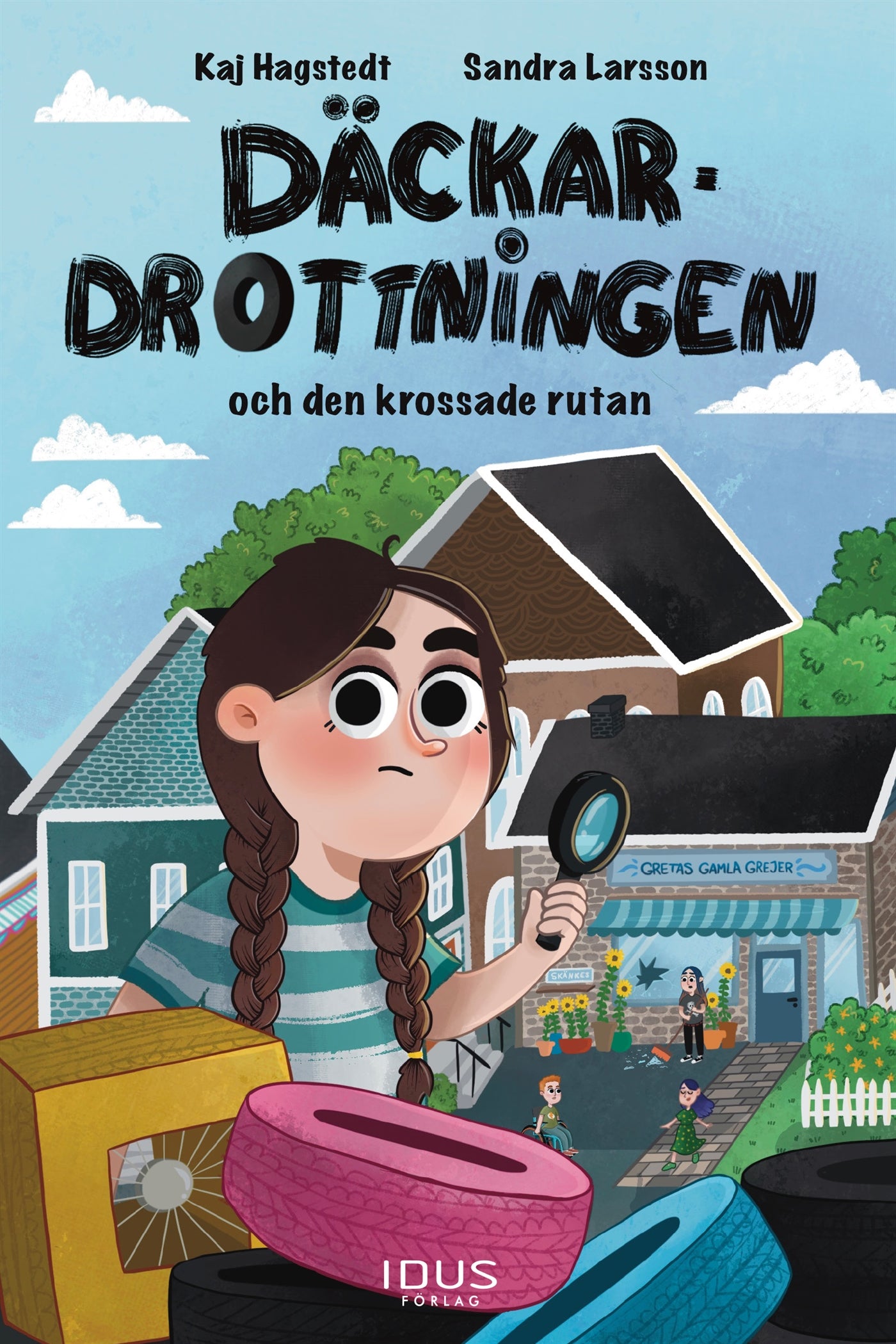 Däckardrottningen och den krossade rutan – E-bok