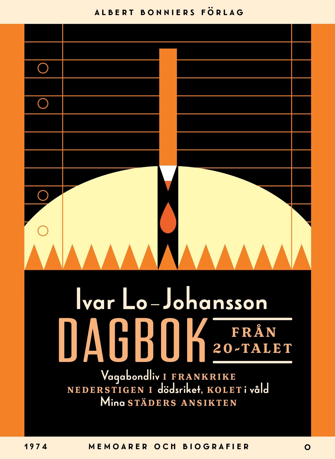 Dagbok från 20-talet : Vagabondliv i Frankrike; Nederstigen i dödsriket; Kolet i våld; Mina städers ansikten – E-bok