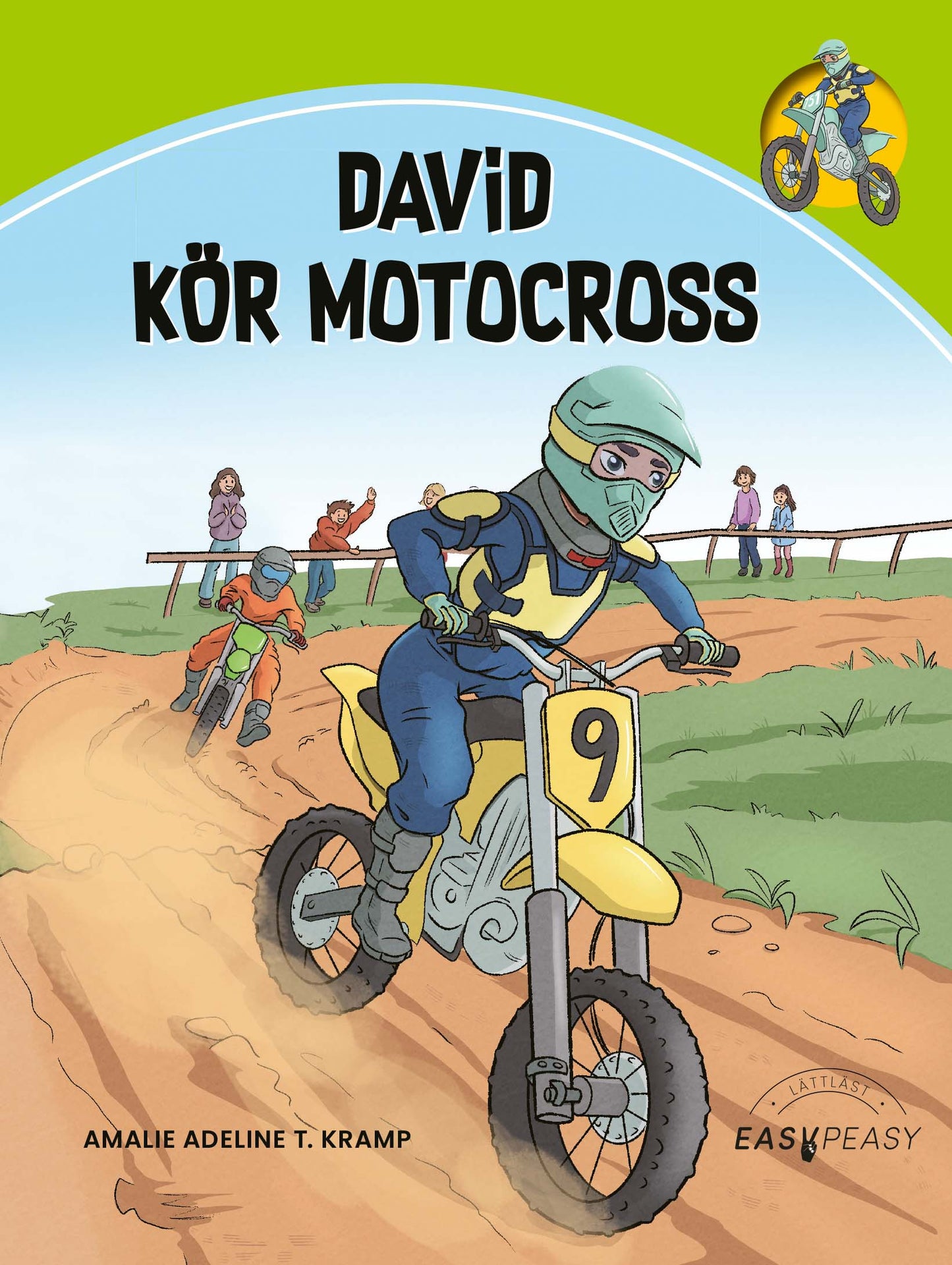 David kör motocross – E-bok