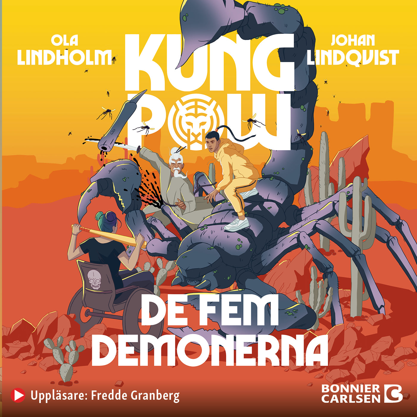 De fem demonerna – Ljudbok