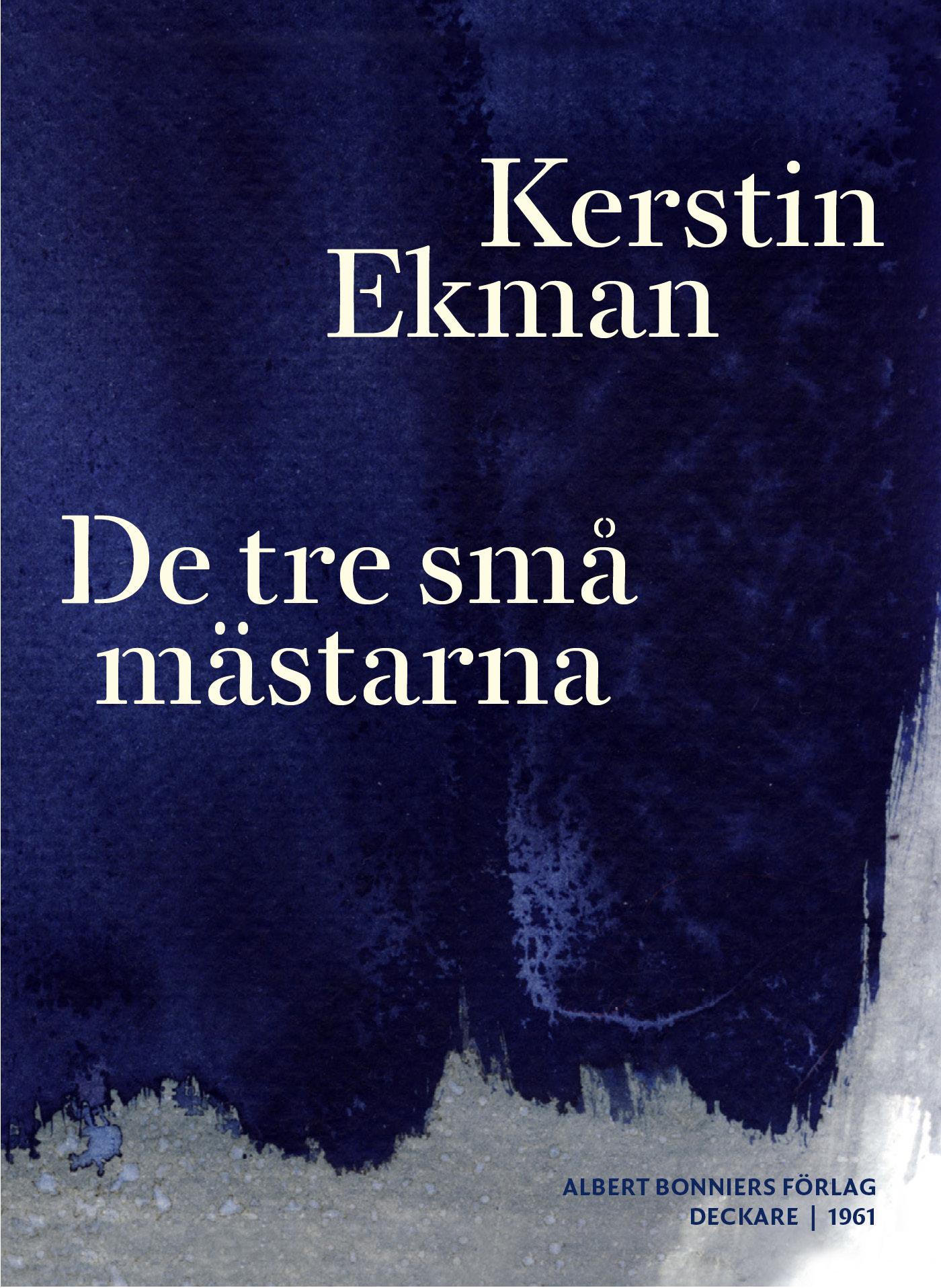 De tre små mästarna – E-bok