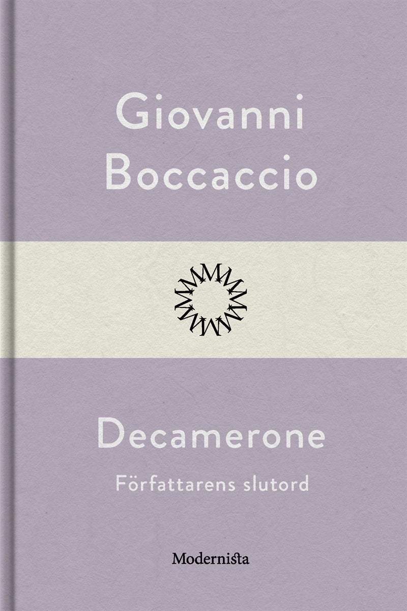 Decamerone, författarens slutord – E-bok