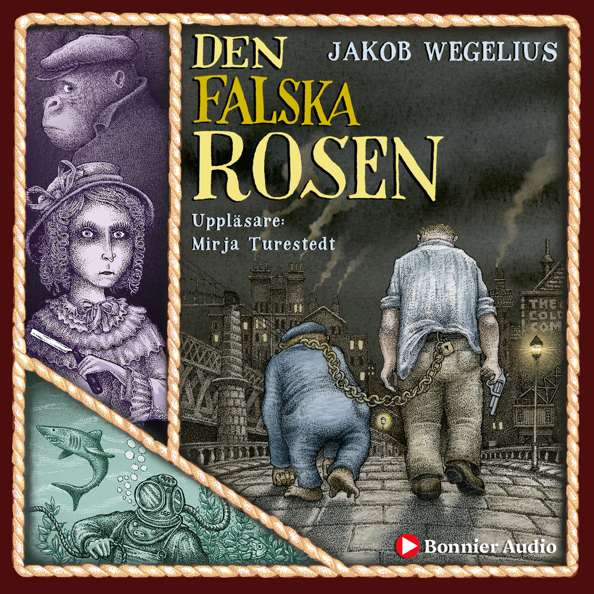 Den falska rosen – Ljudbok