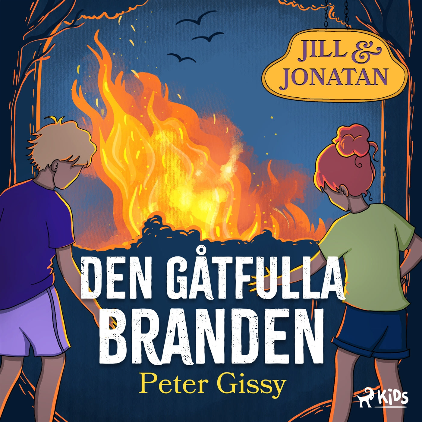Den gåtfulla branden – Ljudbok