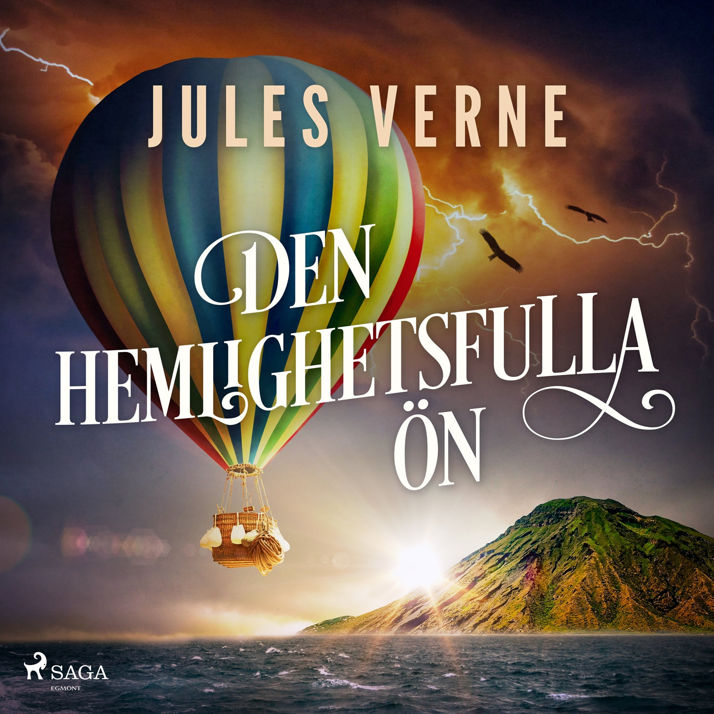 Den hemlighetsfulla ön – Ljudbok